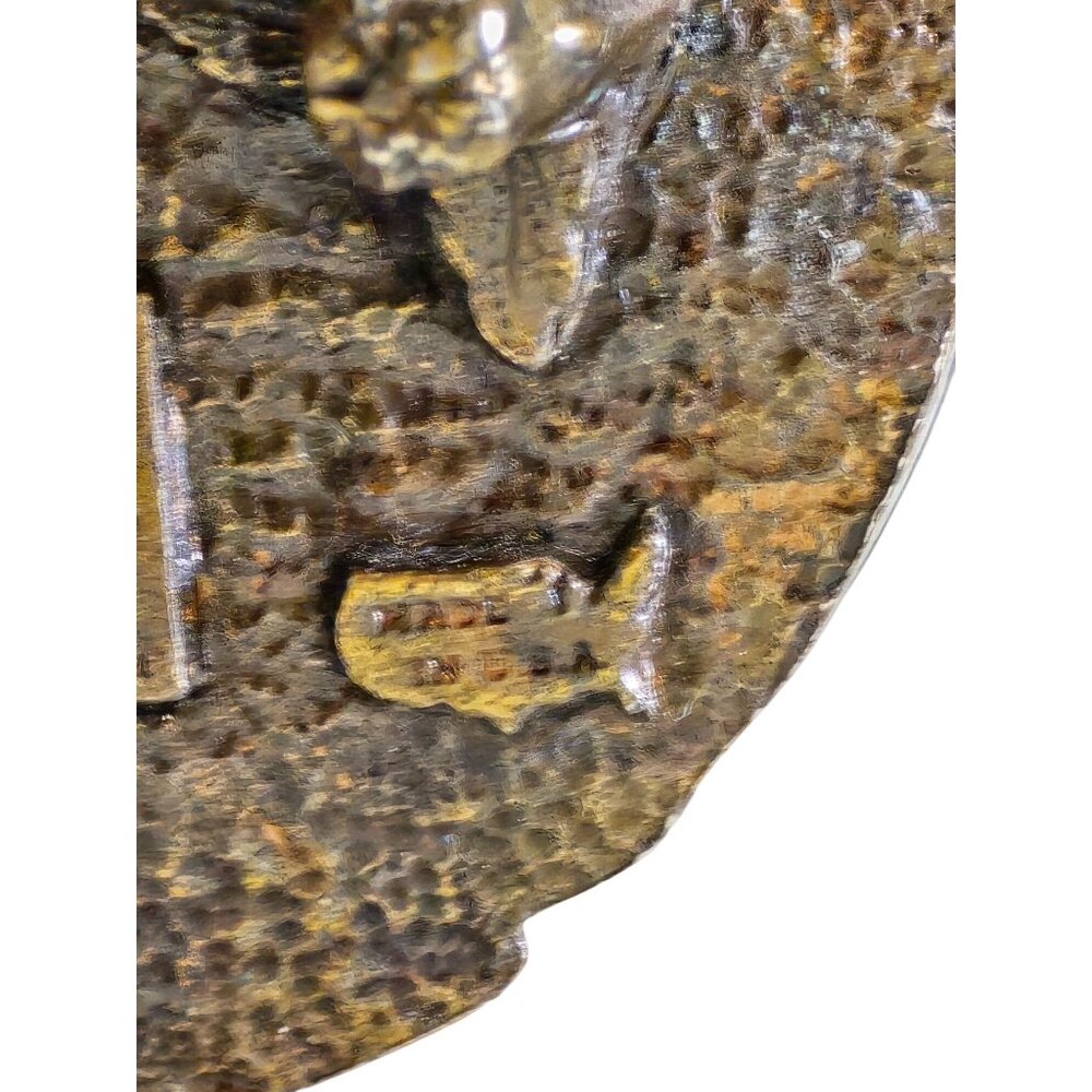 Kessler Whiskey Brass Belt Buckle LE 1993 Spirit Of Wisconsin . - Picture 8 of 9
